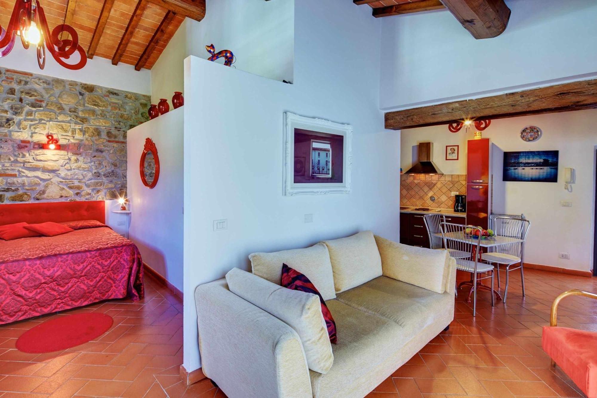 Ferienwohnung Il Frantoio Delle Grazie Florenz Zimmer foto